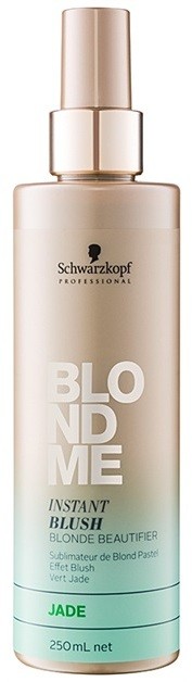 Schwarzkopf Professional Blondme tonizáló spray szőke hajra árnyalat Jade  250 ml