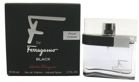 Salvatore Ferragamo F by Ferragamo Black eau de toilette férfiaknak 30 ml