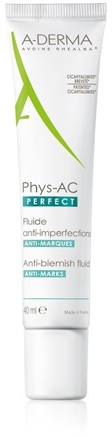 A-Derma Phys-AC Perfect korrekciós fluid zsíros és problémás bőrre  40 ml