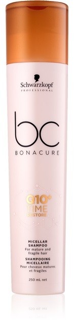 Schwarzkopf Professional BC Bonacure Time Restore Q10 micelláris sampon az érett és gyenge hajra  250 ml