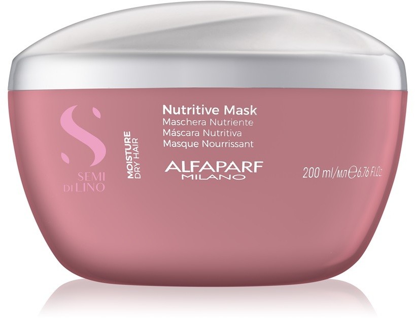 Alfaparf Milano Semi di Lino Moisture haj maszk száraz hajra  200 ml