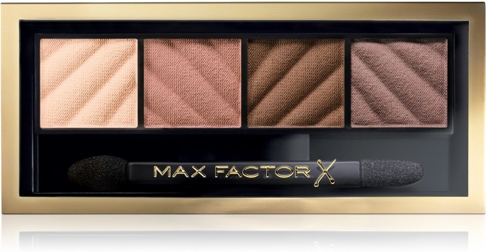 Max Factor Smokey Eye Matte Drama Kit szemhéjfesték paletták árnyalat 10 Alluring Nude