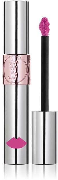 Yves Saint Laurent Volupté Liquid Colour Balm színező hidratáló ajakbalzsam árnyalat 09 Strip Me Fuchsia 6 ml