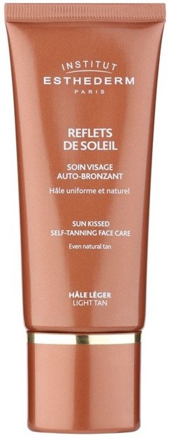 Institut Esthederm Sun Sheen önbarnító arckrém árnyalat Light Tan 50 ml