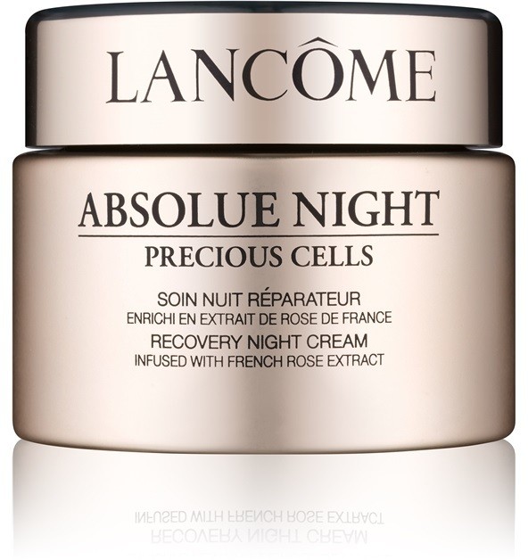 Lancôme Absolue Night Precious Cells Éjszakai fiatalító és ránctalanító krém száraz bőrre  50 ml