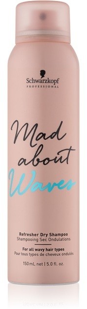 Schwarzkopf Professional Mad About Waves száraz sampon hullámos hajra  150 ml