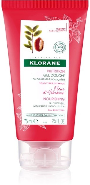 Klorane Cupuaçu Fleur d'Hibiscus tápláló testápoló krém  75 ml