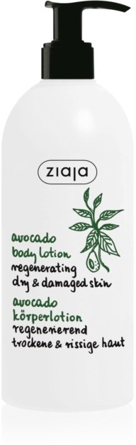 Ziaja Avocado regeneráló testápoló tej  400 ml