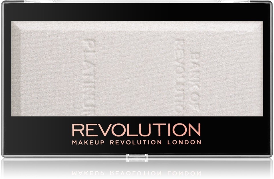 Makeup Revolution Ingot élénkítő árnyalat Platinum 12 g