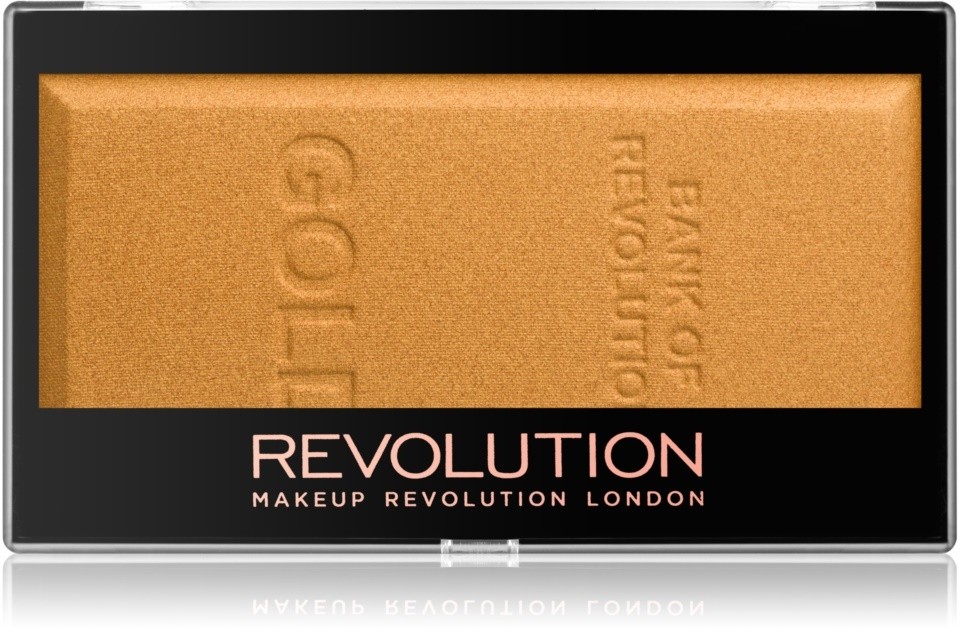 Makeup Revolution Ingot élénkítő árnyalat Gold 12 g