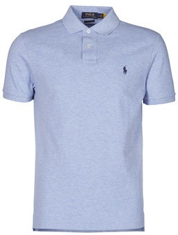 Rövid ujjú galléros pólók Polo Ralph Lauren POLO AJUSTE DROIT EN COTON BASIC MESH LOGO PONY PLAYER