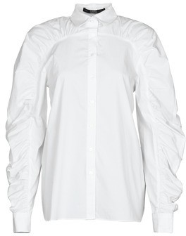 Ingek / Blúzok Karl Lagerfeld POPLIN BLOUSE W/ GATHERING