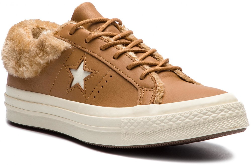 Teniszcipő CONVERSE - One Star Ox 162603C Burnt Caramel/Burnt Caramel