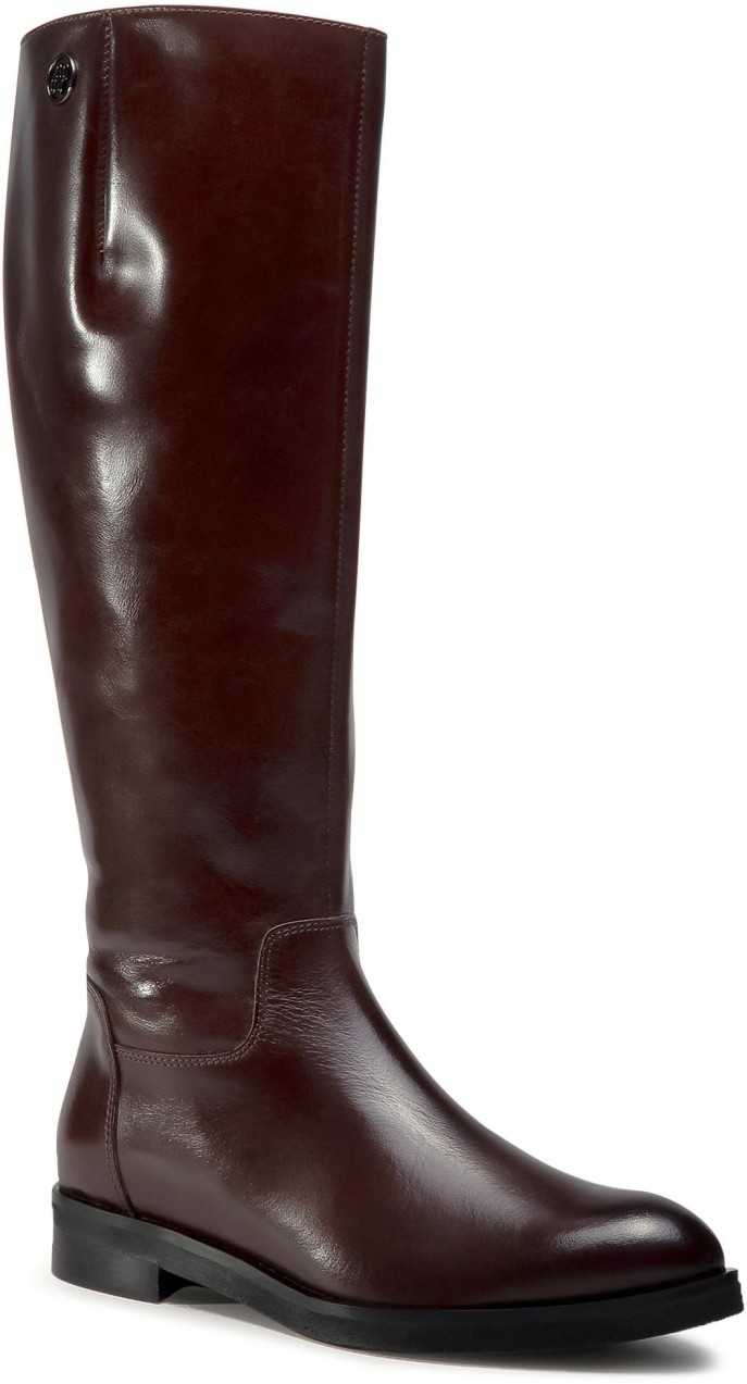 Lovaglócsizma SOLO FEMME - 30817-06-L17/000-51-00 Ciemny Brąz