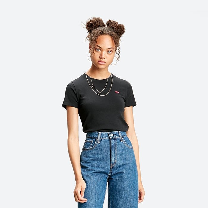 Levis Ss Rib Baby Tee 37697-0001