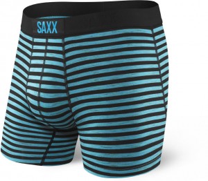 Saxx Vibe Boxer Black Space Hiker Stripe galéria