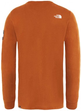 The North Face M L/S Fine 2 Tee Caramel Cafe galéria