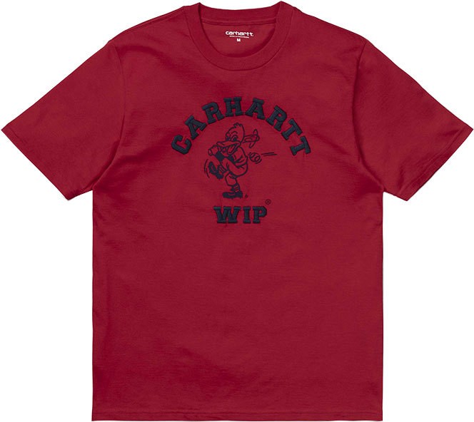 Carhartt WIP S/S Duck Batter T-Shirt Cardinal Dark Navy