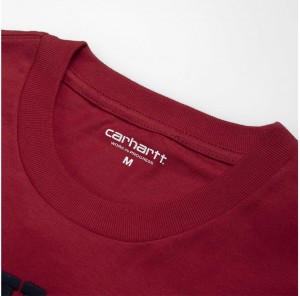 Carhartt WIP S/S Duck Batter T-Shirt Cardinal Dark Navy galéria