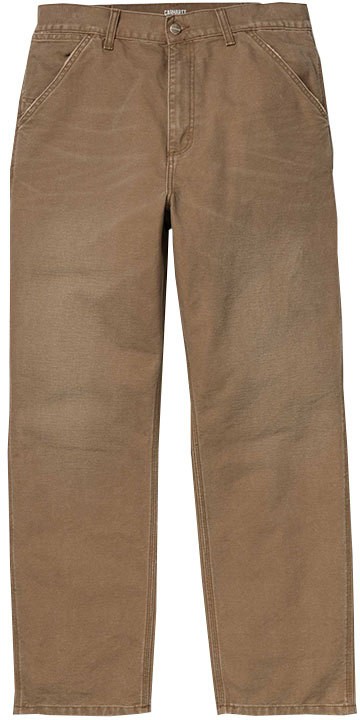 Carhartt WIP Single Knee Pant Hamilton Brown aged canvas