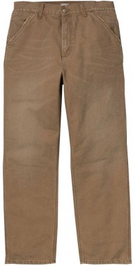 Carhartt WIP Single Knee Pant Hamilton Brown aged canvas galéria