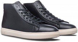 Clae Bradley Mid Black Milled Leather galéria