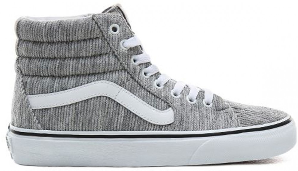 Vans Sk8-Hi Rib Knit Grey True White