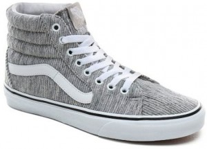 Vans Sk8-Hi Rib Knit Grey True White galéria