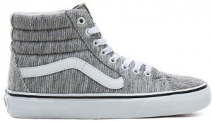 Vans Sk8-Hi Rib Knit Grey True White galéria