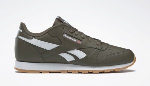 Reebok Classic Leather Army Green White galéria