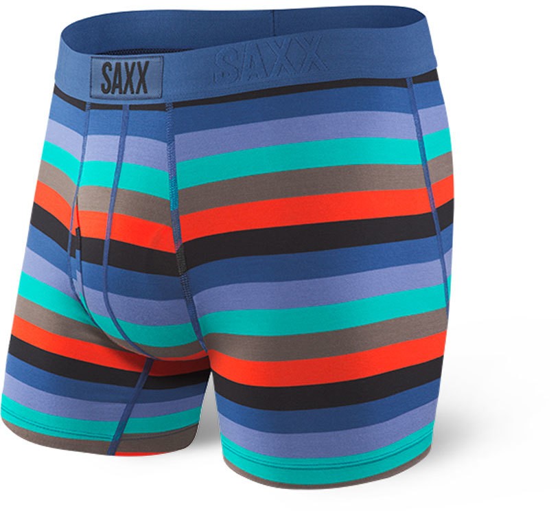 Saxx Ultra Boxer Brief Purple Cabana Stripe