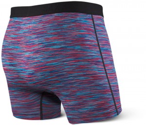 Saxx Vibe Boxer Brief Red Blue Spice Dye galéria