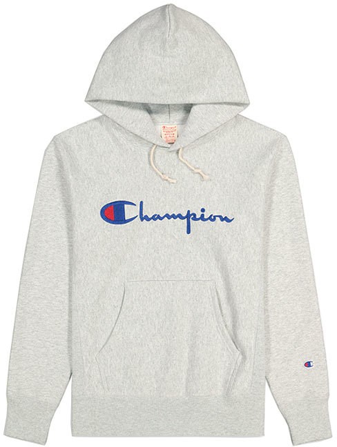 Champion Script Logo Reverse Weave Hoodie