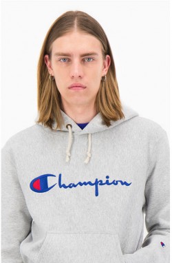 Champion Script Logo Reverse Weave Hoodie galéria