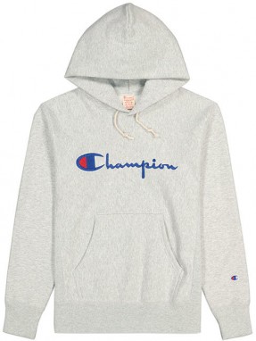 Champion Script Logo Reverse Weave Hoodie galéria