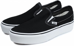 Vans Ua Classic Slip-On Platform Black Marshmallow/Cool Bl/Trwht galéria