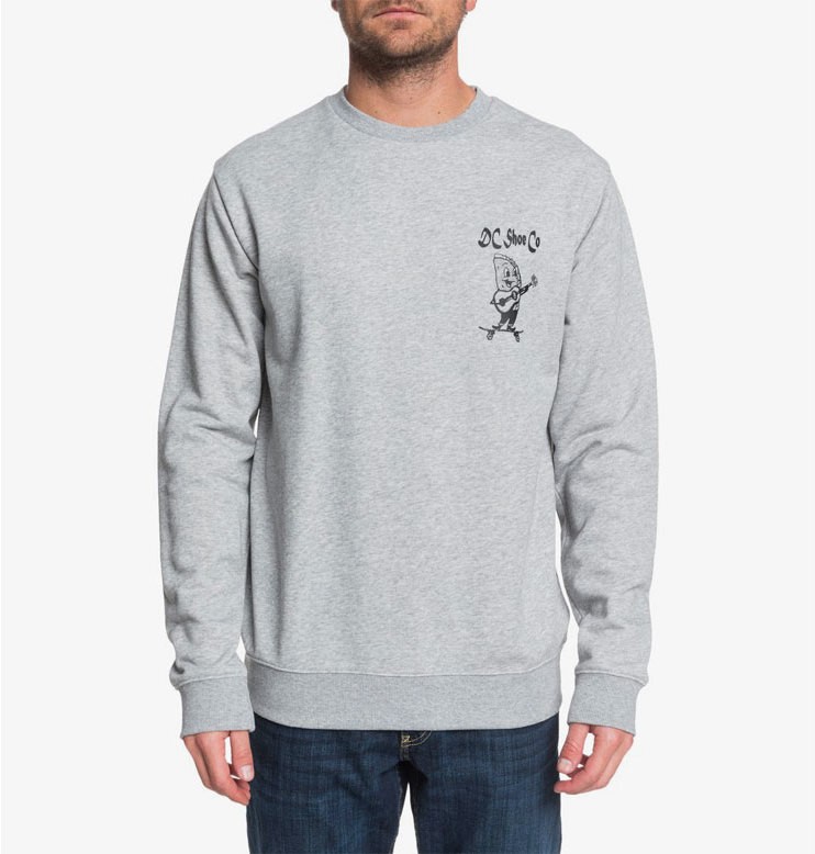 DC Shoes Taco Tuesday Crew Grey Heather