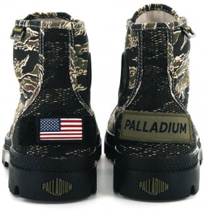 Palladium Boots Pampa Hi Og Camo Black/Camo galéria