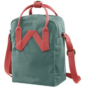 Fjällräven Kånken Sling Frost Green Peach pink galéria