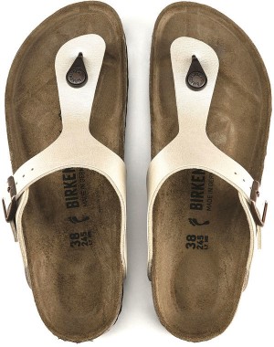 Birkenstock Gizeh Graceful Pearl White Regular galéria