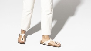 Birkenstock Gizeh Graceful Pearl White Regular galéria