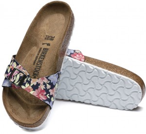 Birkenstock Madrid Supernatural Flowers Navy Narrow galéria