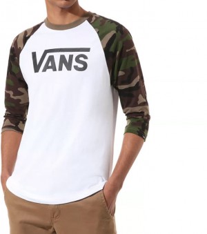 Vans Mn Vans Classic Raglan White/Camo galéria