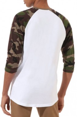 Vans Mn Vans Classic Raglan White/Camo galéria