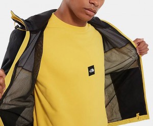 The North Face M Mountain Q Jacket - Eu Bamboo Yellow/Tnf Black galéria