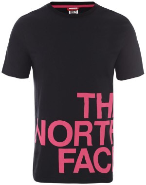 The North Face M Ss Graphic Flow 1 - Eu Tnf Black/Mr. Pink galéria