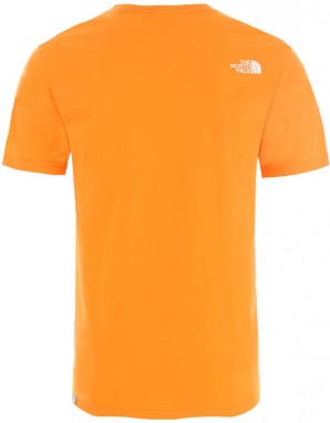 The North Face M S/S Easy Tee - Eu Flame Orange galéria