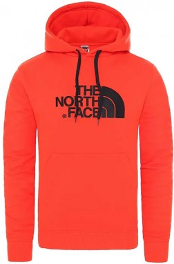 The North Face M Light Drew Peak Pullover Hoodie-Eu Fiery Red/Tnf Black galéria