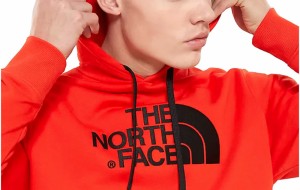 The North Face M Light Drew Peak Pullover Hoodie-Eu Fiery Red/Tnf Black galéria