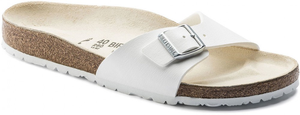 Birkenstock Madrid BF Narrow White